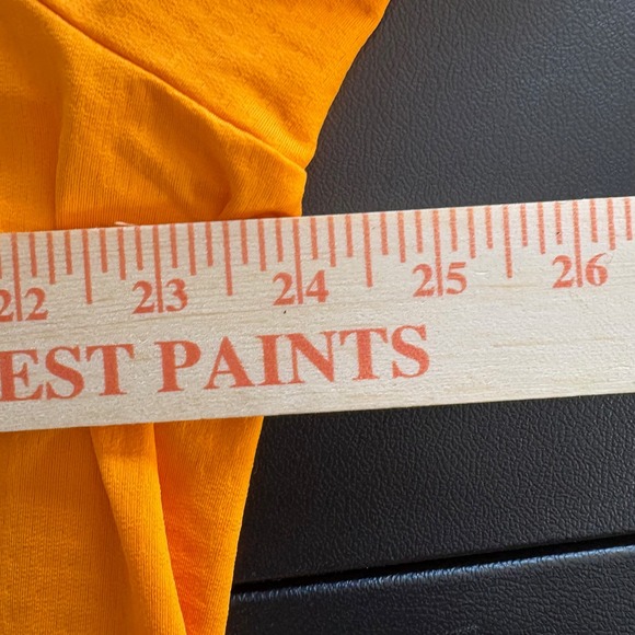 IBKUL 1/4 Zip Pullover Top Womens XXS Marigold Orange UPF 50+ Sun Protection - Picture 7 of 10